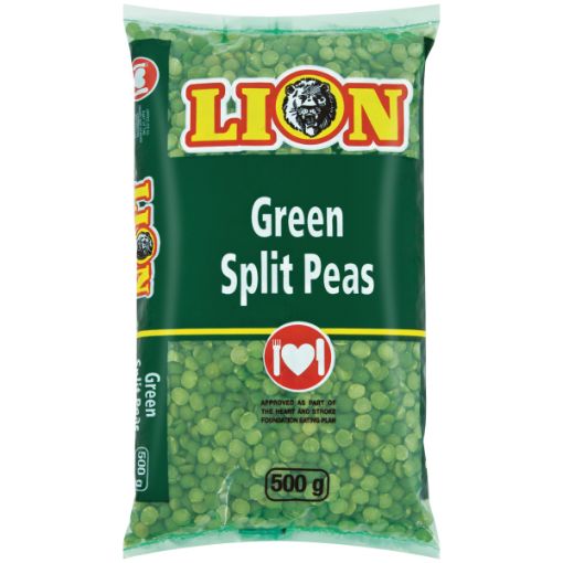 LION PEAS SPLIT DRIED 500G