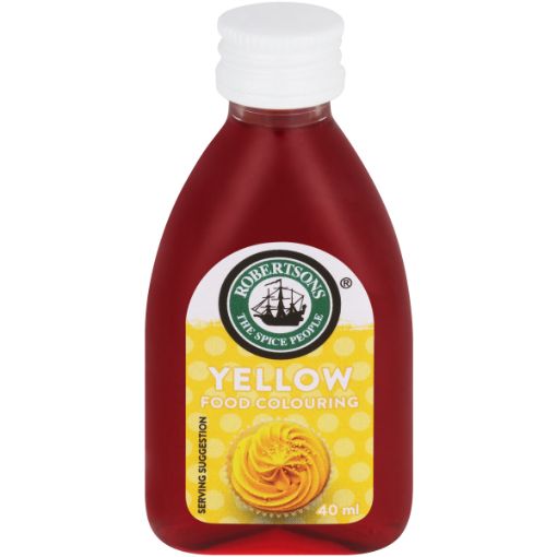 ROBERTSONS COLOURING EGG YELLOW 40ML