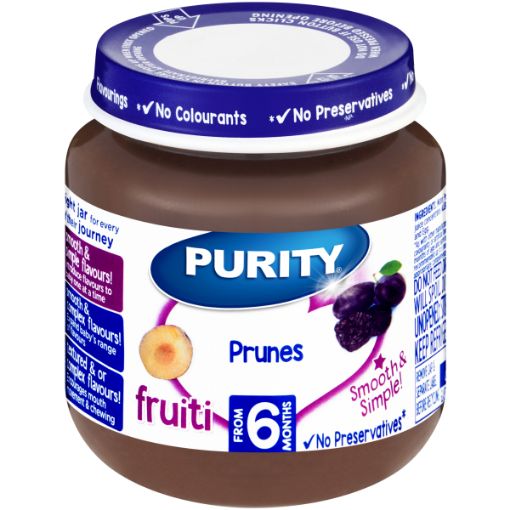 PURITY 2ND FOOD PRUNES 125ML