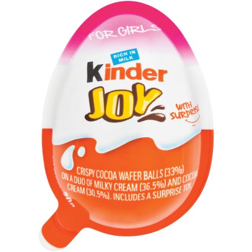 KINDER CHOCOLATE JOY CHOC EGG T1 GIRL 20G