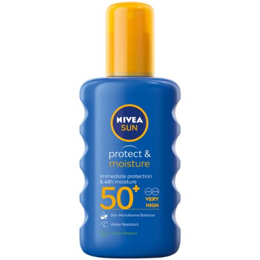 NIVEA SUN MOISTURISNG SPRAY SPF50+ 200ML
