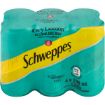 SCHWEPPES DRY LEMON CAN 200ML x 6
