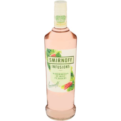 SMIRNOFF INFUSION VODKA W/MEL&MINT 750ML