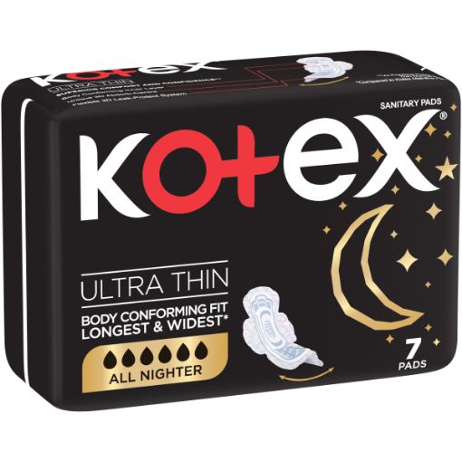 KOTEX PADS ULTR THIN OVERNIGHT