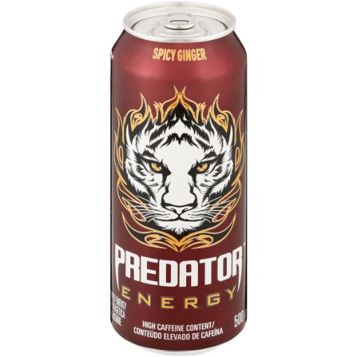 PREDATOR ENERGY DRINK SPICY GINGER 500ML