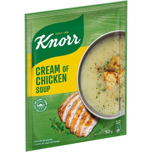 KNORR SOUP CREAM OF CHICKEN 50G
