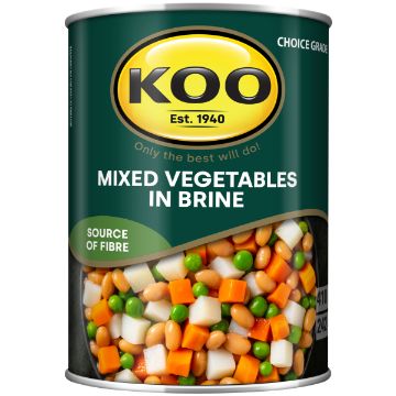 KOO MIXED VEGETABLES 410G