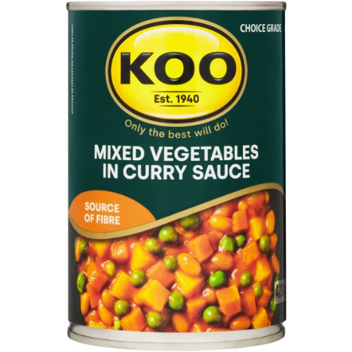 KOO MIXED VEGETABLE CURRY 420G