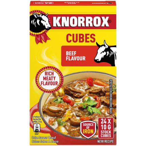 KNORROX STOCK CUBES BEEF