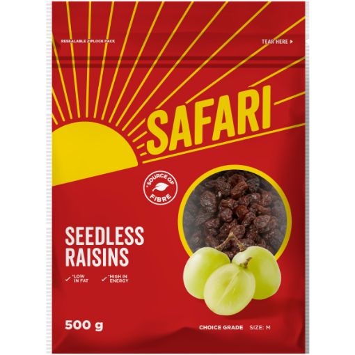 SAFARI T S RAISINS CHOICE 500G