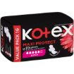 KOTEX PADS BLACK MAXI  SUPER+WINGS