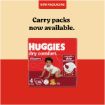 HUGGIES DIAPERS DRY COMFORT CARRY PACK S4