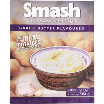 SMASH INST MASH POTATO GAR/BUTTR 104G