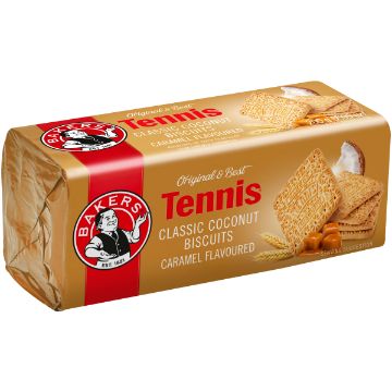 BAKERS TENNIS BISCUIT CARAMEL 200G