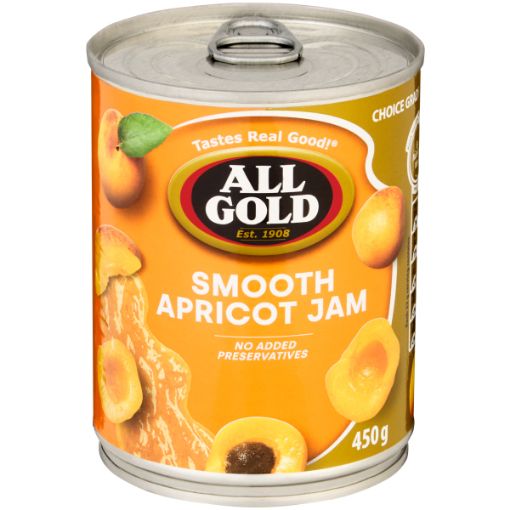 ALL GOLD JAM SUPER FINE APRICOT 450G