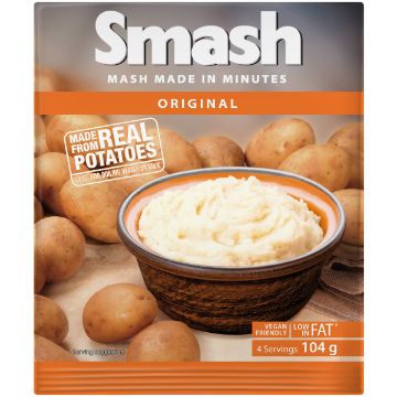 SMASH INST MASH POTATO ORIGINAL 104G