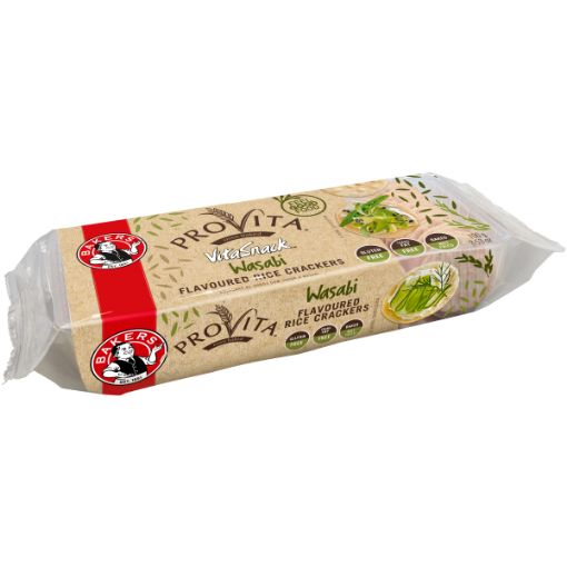 BAKERS VITASNACK RICE WASABI 100G
