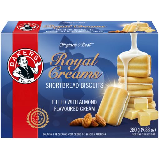 BAKERS ROYAL CREAMS 280G