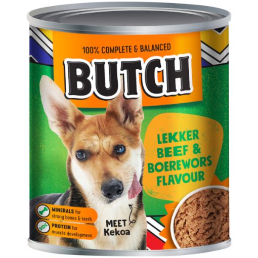 BUTCH BEEF&BOEREWORS 820G