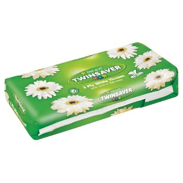 TWINSAVER FACIAL TISSUE SOFT
