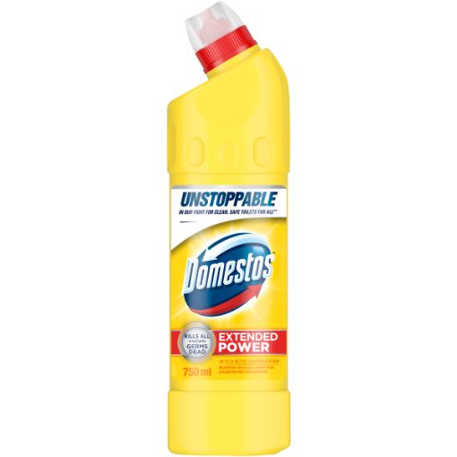 DOMESTOS SANITARY LIQ LEMONFRESH 750ML