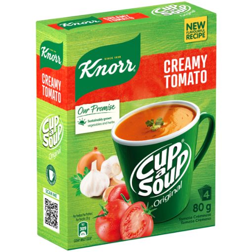 KNORR CUP SOUP CUP A SOUP SOUP CREAM OF TOMATO