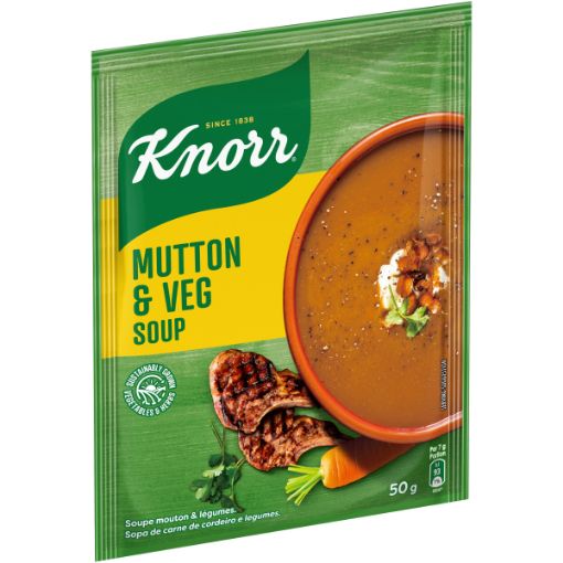 KNORR SOUP MUTTON&VEGETABLE 50G
