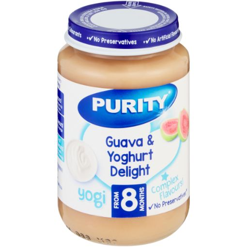PURITY 3RD FOOD GUAVAS&YOGHURT 200ML