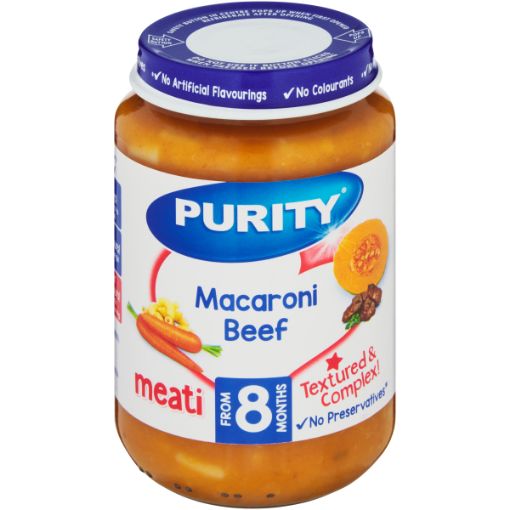 PURITY 3RD FOOD MACARONI&BEEF 200ML