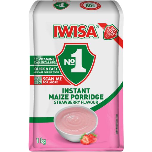 IWISA INSTANT PORRIDGE STRAWBERRY