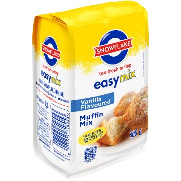 SNOWFLAKE VANILLA MUFFIN MIX 500G