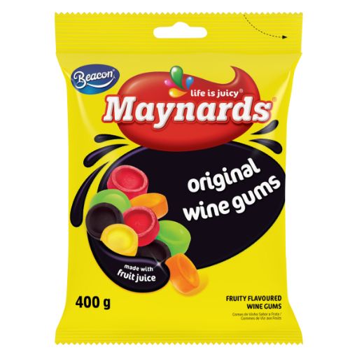 MAYNARDS WINE GUMS ROUND 400G