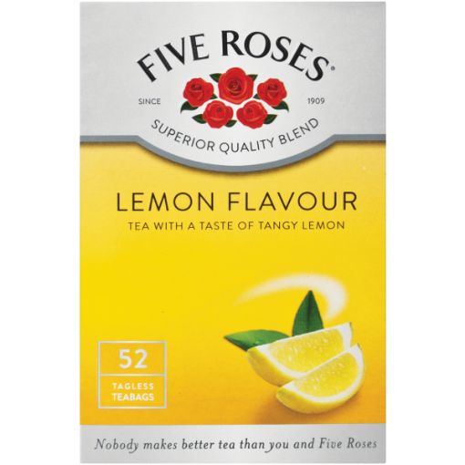 FIVE ROSES TEA LEMON FLAVOUR