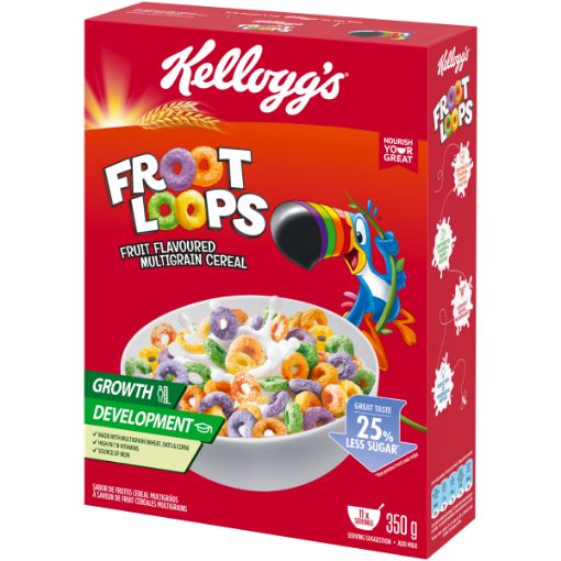 KELLOGG`S FROOT LOOPS 350G