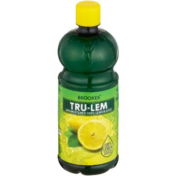 BROOKES TRU-LEM LEMON JUICE 500ML