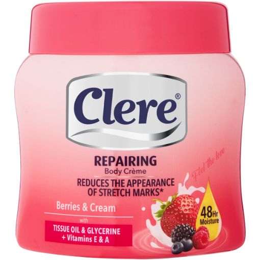 CLERE BODY CREAM BERRIES&CREAM 500ML