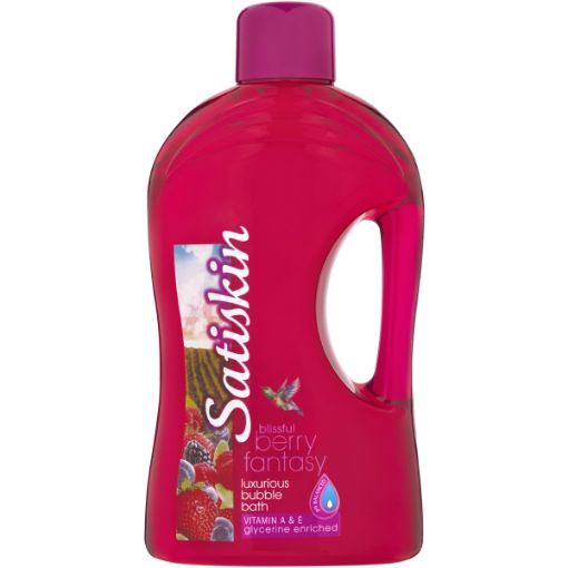 SATISKIN BUBBLE BATH BLISSFULLY BERRY