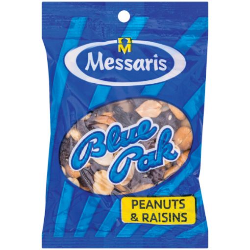MESSARIS PEANUTS&RAISINS 50G