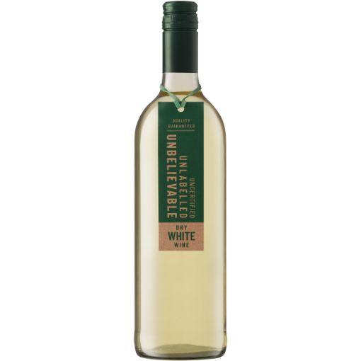 UNBELIEVABLE DRY WHITE WINE 750ML