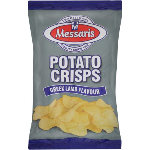 MESSARIS GREEK LAMB CRISPS 125G