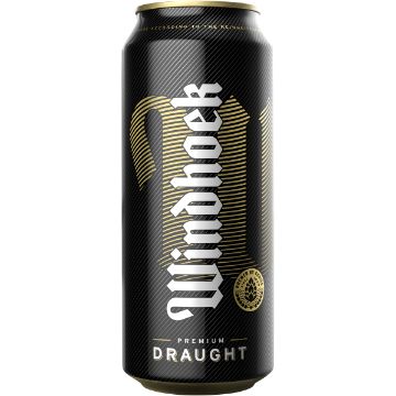 WINDHOEK DRAUGHT CAN 500ML