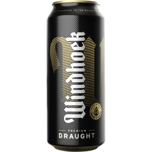 WINDHOEK DRAUGHT CAN 500ML