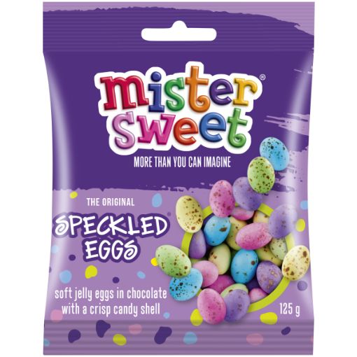 MISTER SWEET SPECKLED EGGS 125G