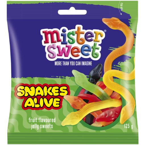 MISTER SWEET SNAKES 125G