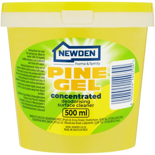 NEWDEN PINE GEL YELLOW 500ML