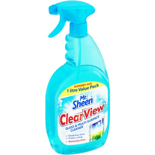 MR SHEEN GLASS CLEANER CLEARVIEW