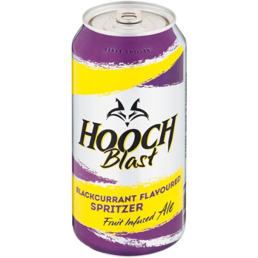 HOOCH BLAST CAN BLACK CURRANT 440ML
