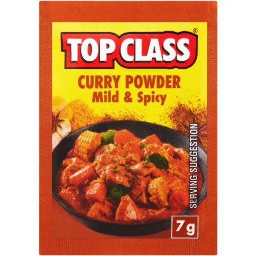 TOP CLASS SPICES CURRY POWDER MILD & SPICY 7G