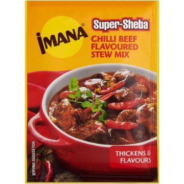 IMANA SUPER SHEBA STEW MIX CHL BEEF 50G
