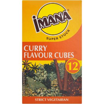 IMANA STOCK CUBES STOCK CUBE CURRY VEG